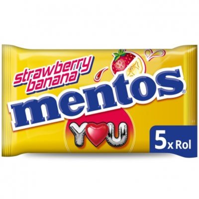 Mentos Complimentos aardbei/banaan